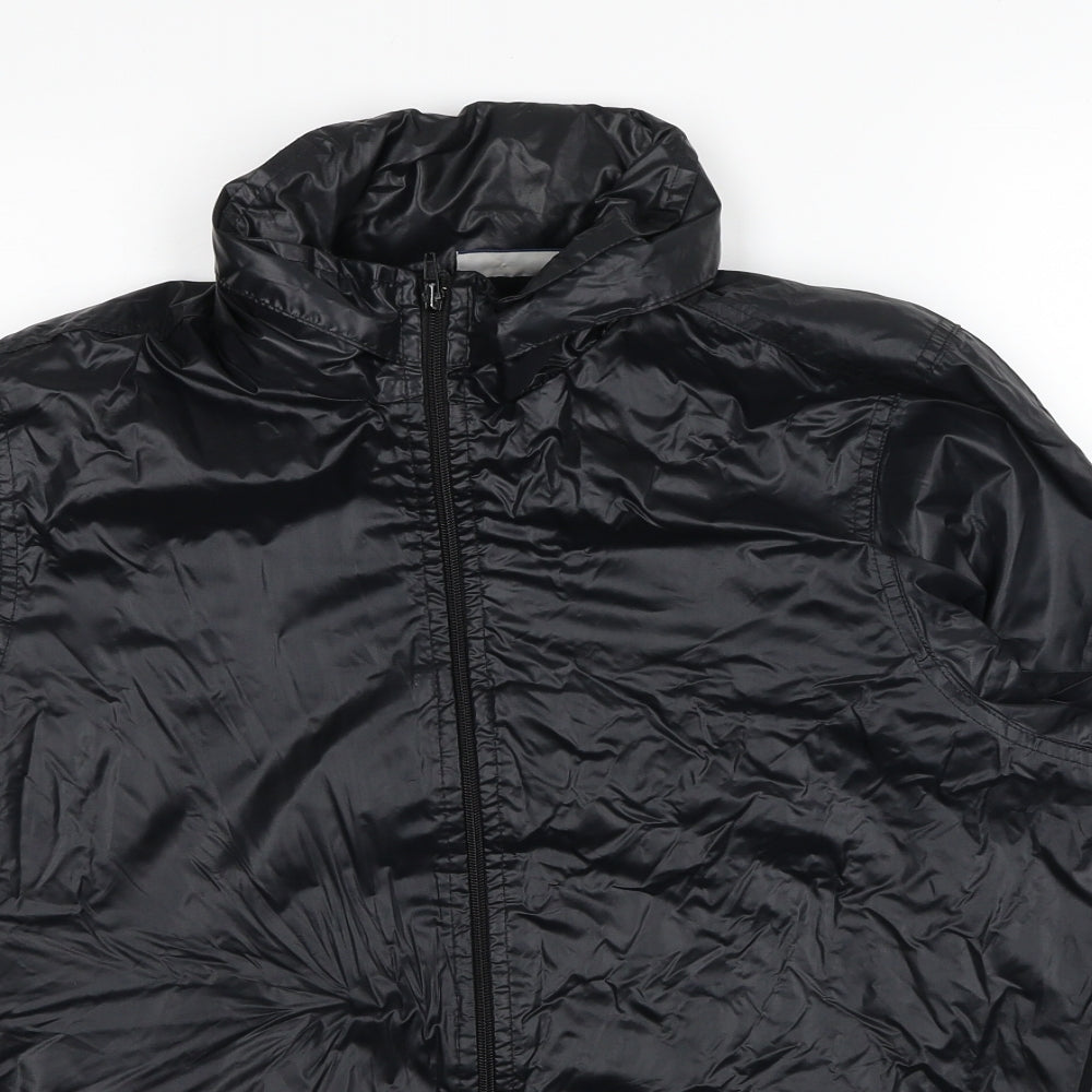Active Womens Black Jacket Size M Zip
