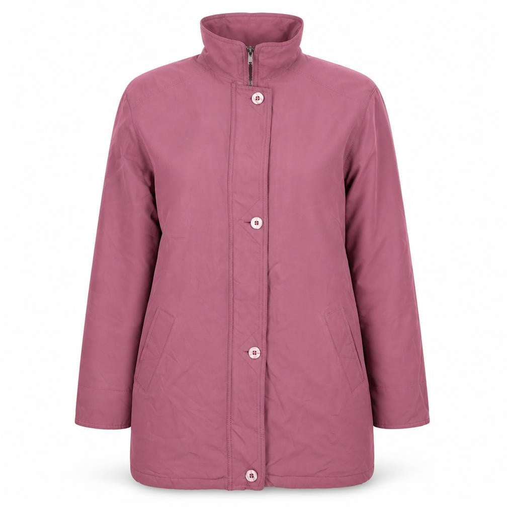 Womens UK Size M Bonmarché Pink Overcoat
