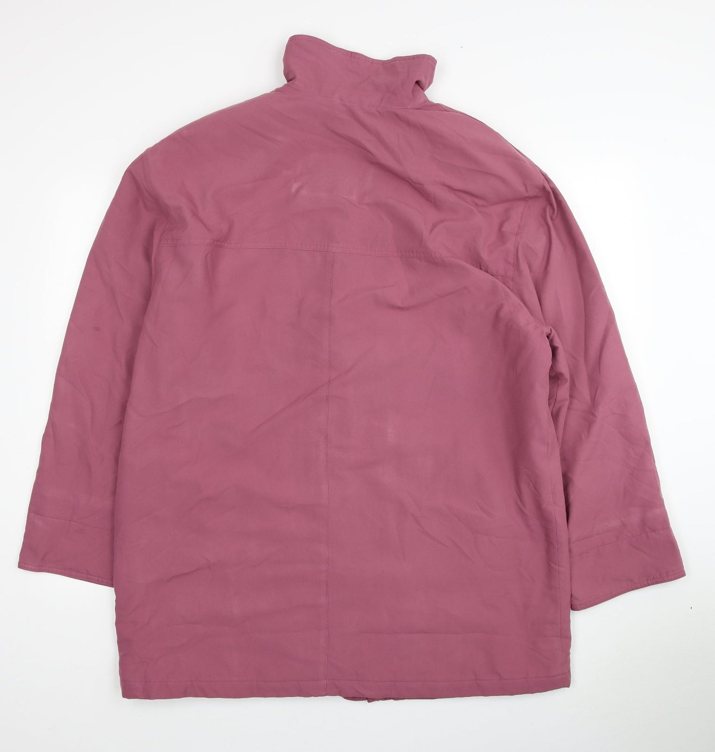 Womens UK Size M Bonmarché Pink Overcoat