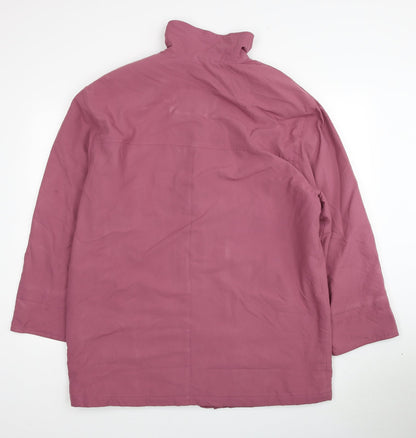 Womens UK Size M Bonmarché Pink Overcoat