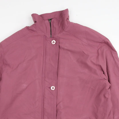 Womens UK Size M Bonmarché Pink Overcoat