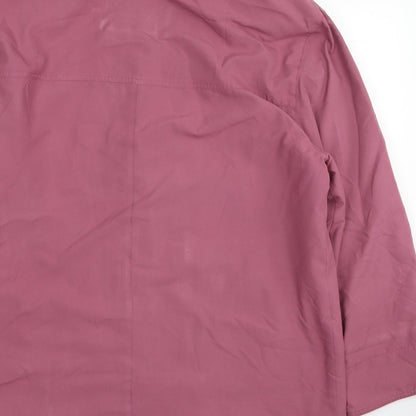 Womens UK Size M Bonmarché Pink Overcoat