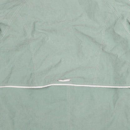 Berkertex Womens Green Overcoat Coat Size 14 Zip