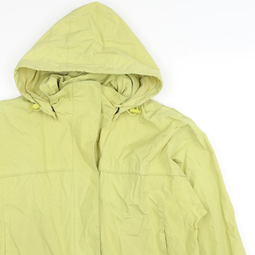 Neutral Womens Yellow Jacket Size L Zip