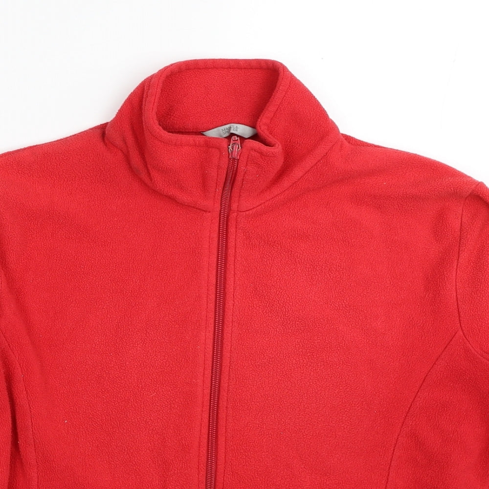 Womens UK Size 14 Marks and Spencer Red Jacket