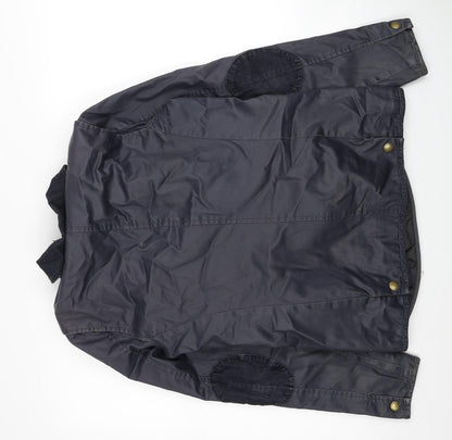 Womens UK Size 8 Jack Wills Blue Windbreaker Coat