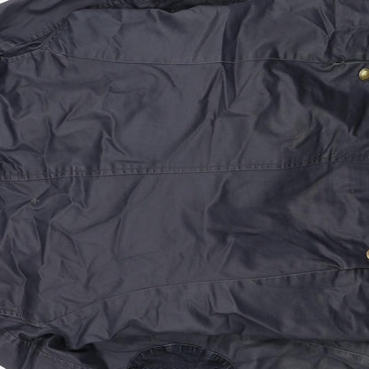 Womens UK Size 8 Jack Wills Blue Windbreaker Coat