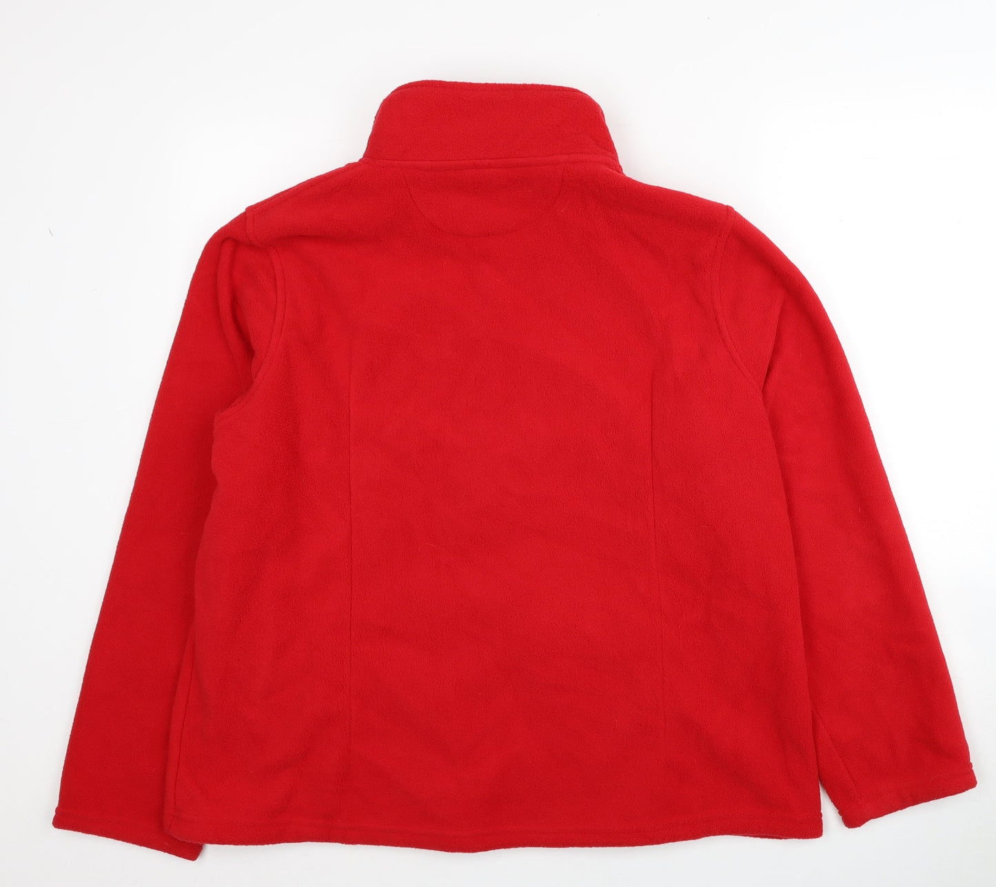 Uneek Womens Red Jacket Size 20 Zip