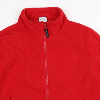Uneek Womens Red Jacket Size 20 Zip