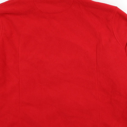 Uneek Womens Red Jacket Size 20 Zip