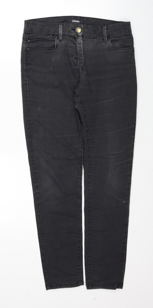 Womens UK Size 10 Marks and Spencer Regular Fit Jegging Black Jeans