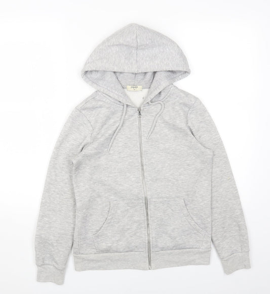 Papaya Womens Grey Jacket Size XS Zip