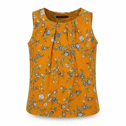 Womens UK Size L TENKI Orange Basic Blouse
