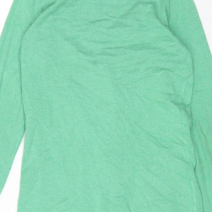 Womens UK Size 10 John Lewis Green Cardigan Jumper