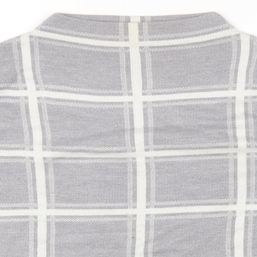 Womens UK Size L Marks and Spencer Grey Pullover Jumper