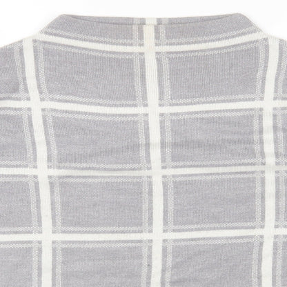 Womens UK Size L Marks and Spencer Grey Pullover Jumper