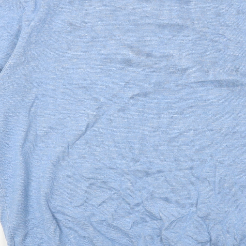 Womens UK Size L Marks and Spencer Blue Pullover Jumper