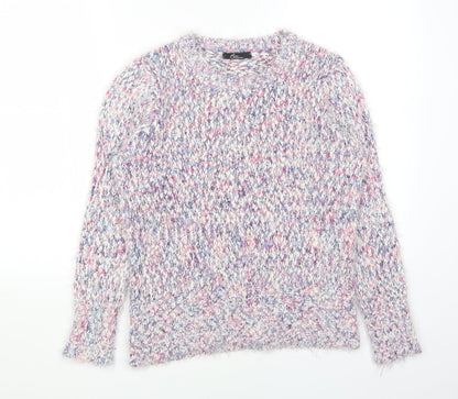 Womens UK Size S BM Multicoloured Pullover Jumper