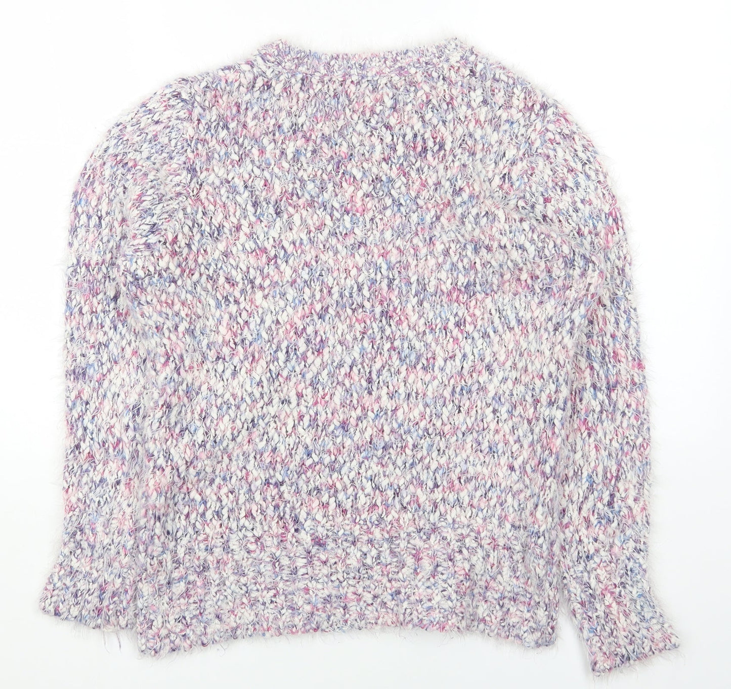 Womens UK Size S BM Multicoloured Pullover Jumper