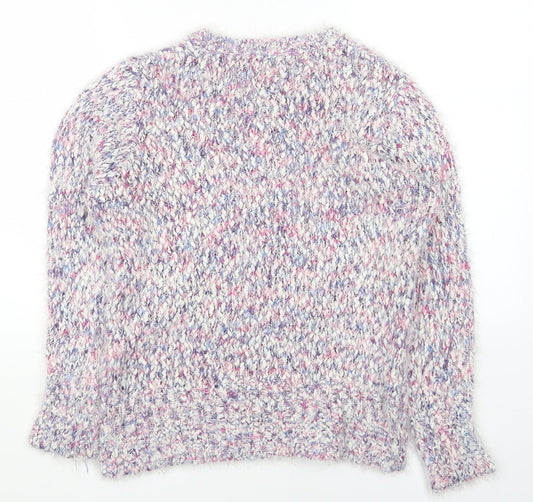 Womens UK Size S BM Multicoloured Pullover Jumper