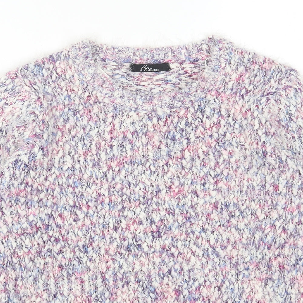 Womens UK Size S BM Multicoloured Pullover Jumper