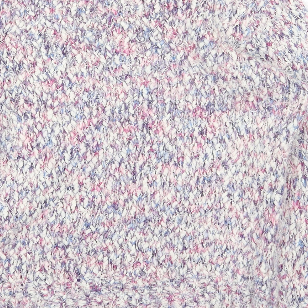 Womens UK Size S BM Multicoloured Pullover Jumper