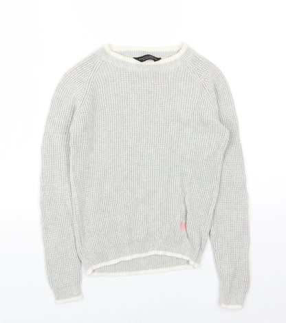 Womens UK Size 6 Dorothy Perkins Grey Pullover Jumper
