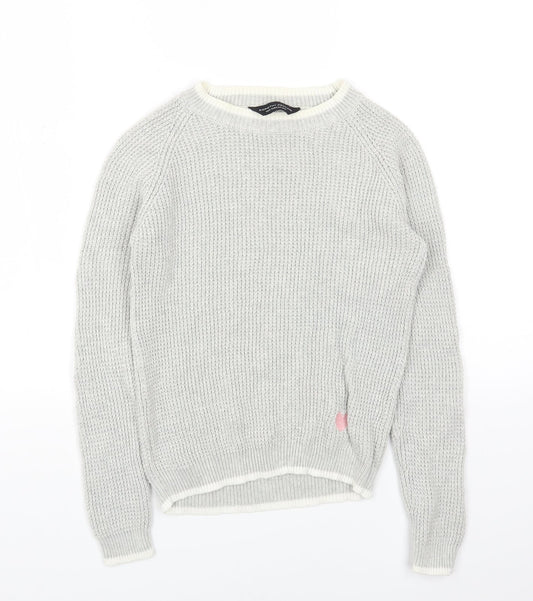 Womens UK Size 6 Dorothy Perkins Grey Pullover Jumper