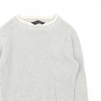 Womens UK Size 6 Dorothy Perkins Grey Pullover Jumper