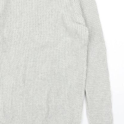 Womens UK Size 6 Dorothy Perkins Grey Pullover Jumper