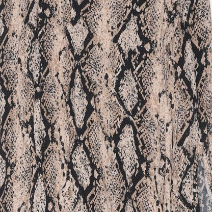 NEXT Womens Multicoloured Animal Print Viscose Shirt Dress Size 6 Collared Button - Snakeskin Pattern