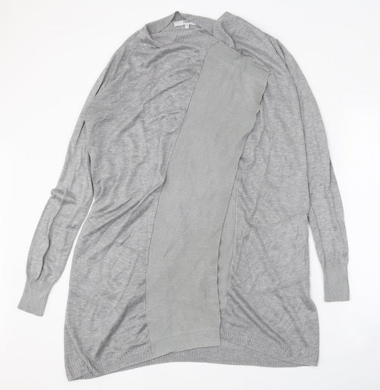 Womens UK Size 8 NEXT Grey Cardigan Jumper