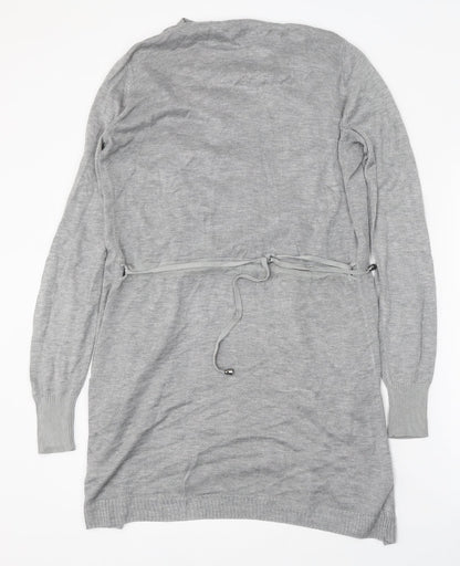 Womens UK Size 8 NEXT Grey Cardigan Jumper