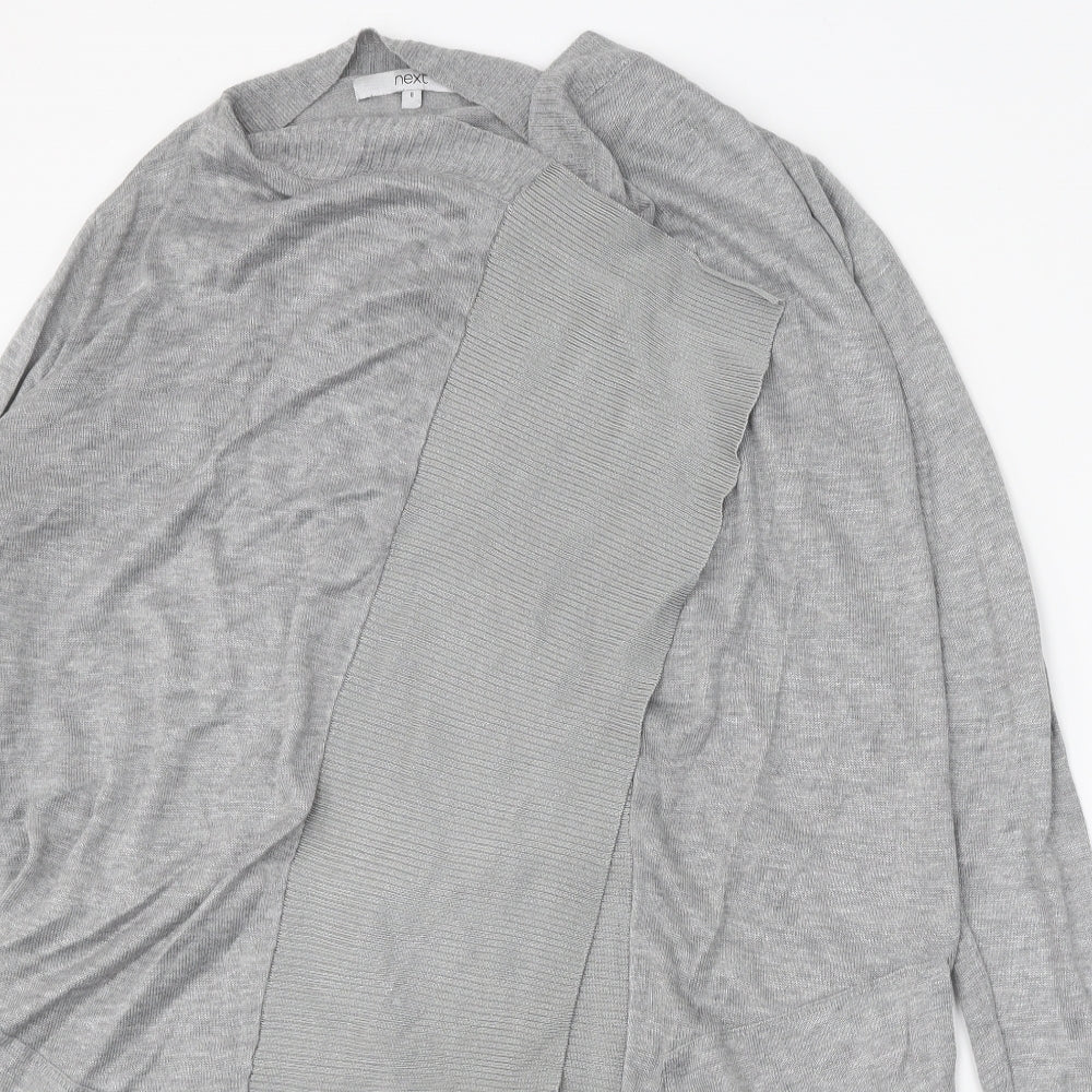 Womens UK Size 8 NEXT Grey Cardigan Jumper