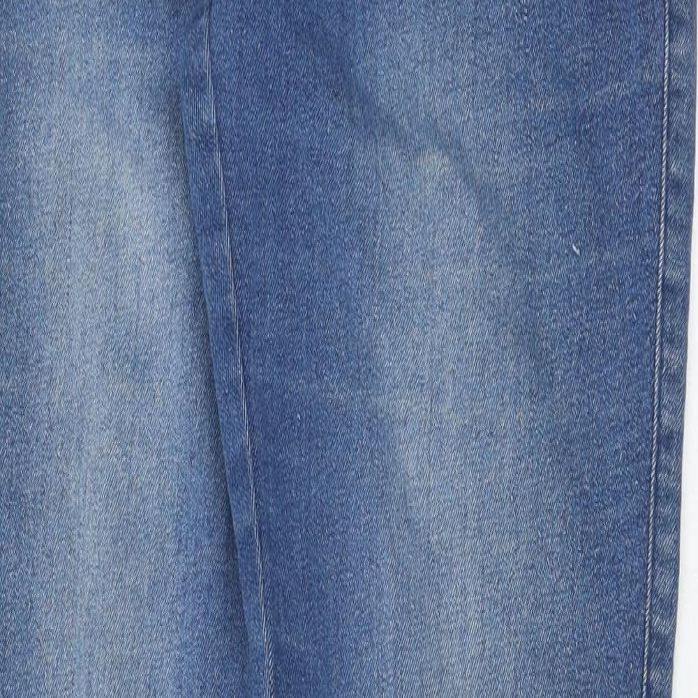 TU Womens Blue Cotton Jegging Jeans Size 10 Regular - Back Pocket Detail