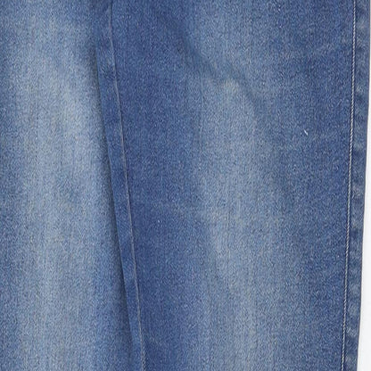 TU Womens Blue Cotton Jegging Jeans Size 10 Regular - Back Pocket Detail