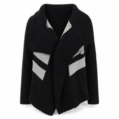 Womens UK Size 6 Warehouse Black Wrap Jumper