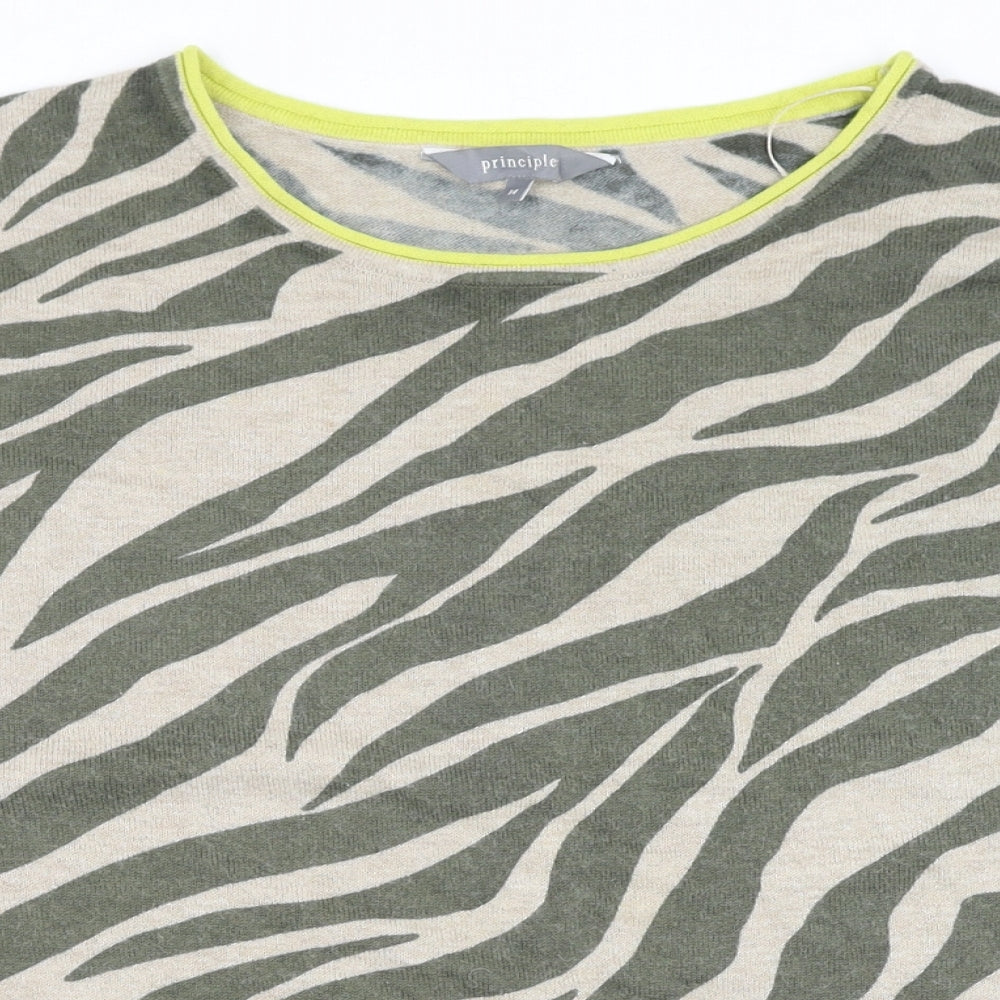Womens UK Size 14 Debenhams Green Pullover Jumper