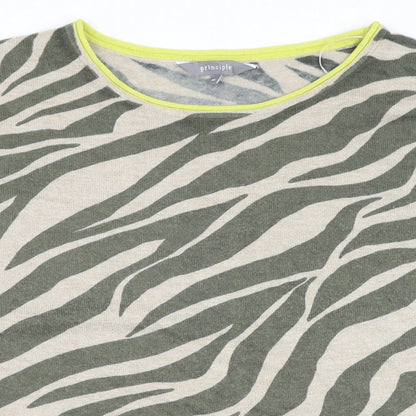 Womens UK Size 14 Debenhams Green Pullover Jumper