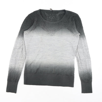 Womens UK Size S Soyaconcept Grey Pullover Jumper