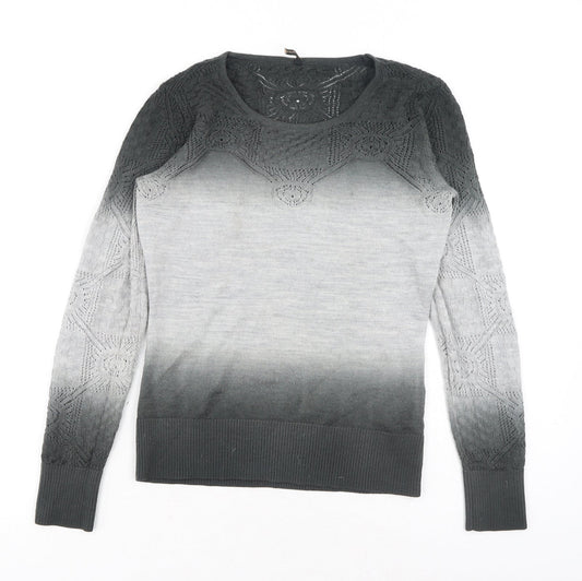 Womens UK Size S Soyaconcept Grey Pullover Jumper