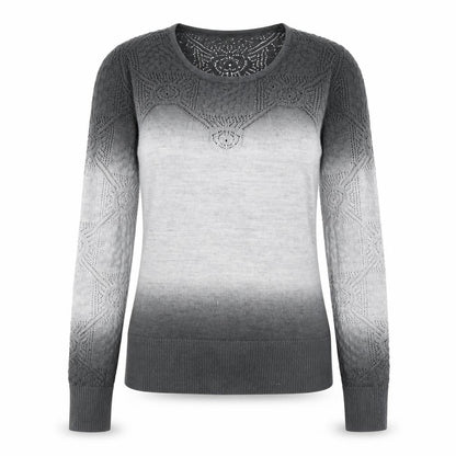 Womens UK Size S Soyaconcept Grey Pullover Jumper