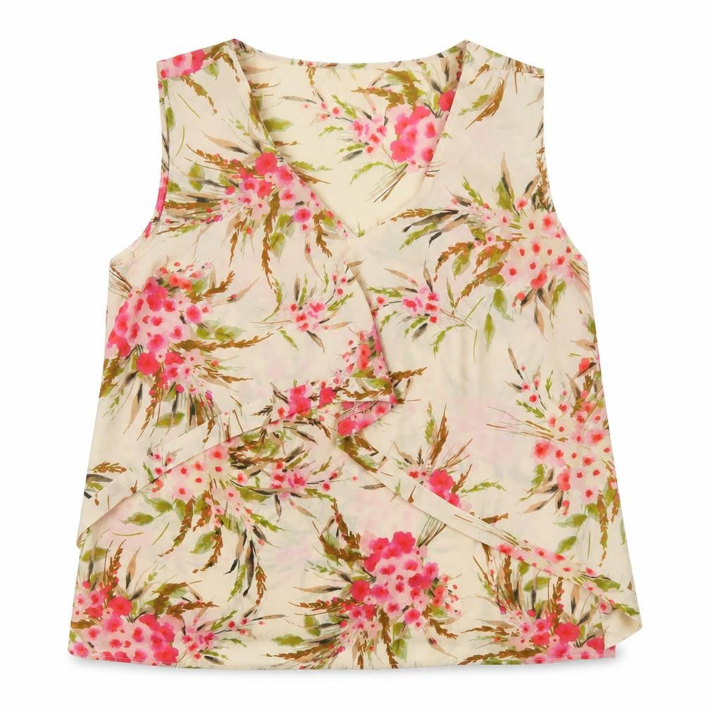 Womens UK Size 12 Linea Pink Basic Tank