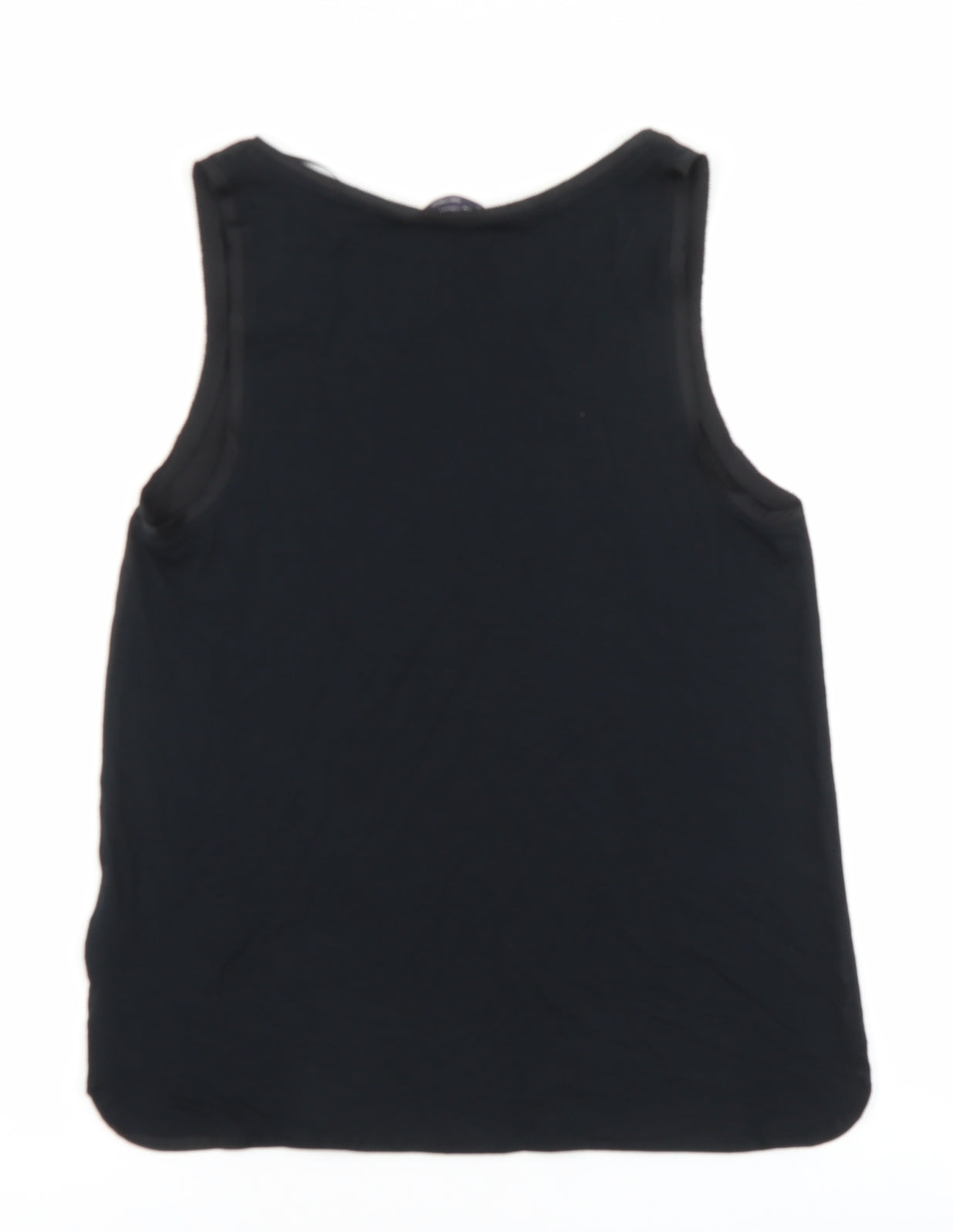 Womens UK Size 6 Marks and Spencer Black Basic Tank