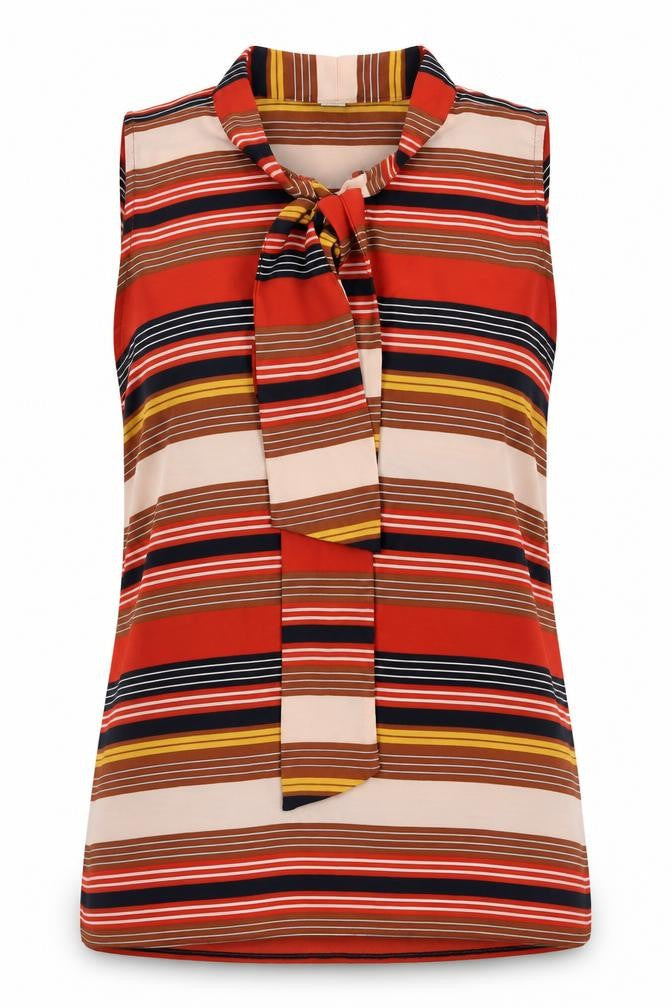 Womens UK Size 2XS LOFT Multicoloured Basic Tank