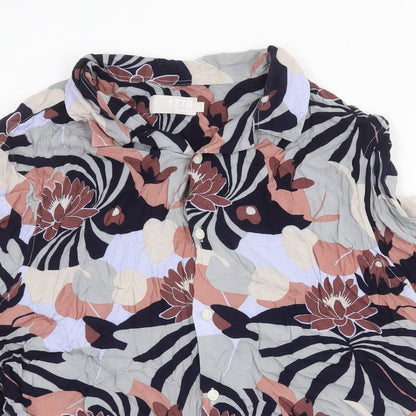 Womens UK Size L Debenhams Multicoloured Basic Blouse
