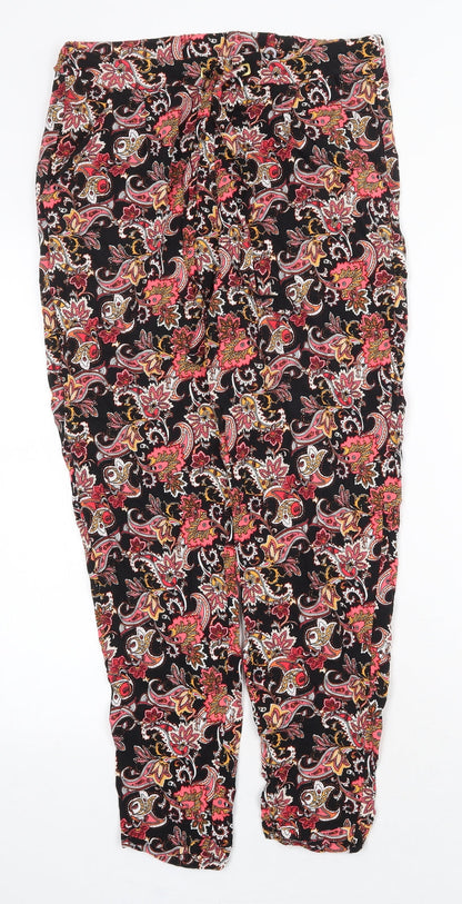 Womens UK Size 30 in Preworn Regular Fit  Multicoloured Trousers