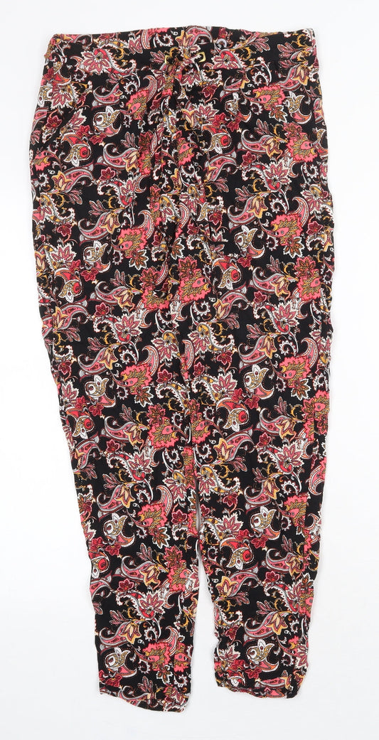 Womens UK Size 30 in Preworn Regular Fit  Multicoloured Trousers