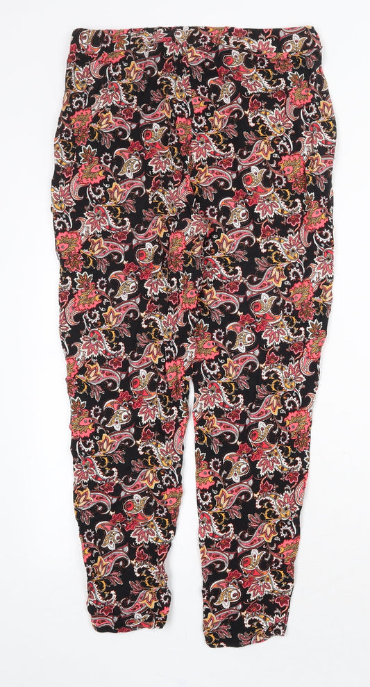 Womens UK Size 30 in Preworn Regular Fit  Multicoloured Trousers