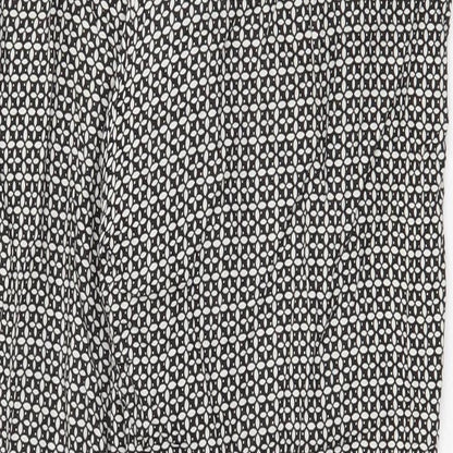 Womens UK Size 12 H&M Regular Fit  Black Trousers